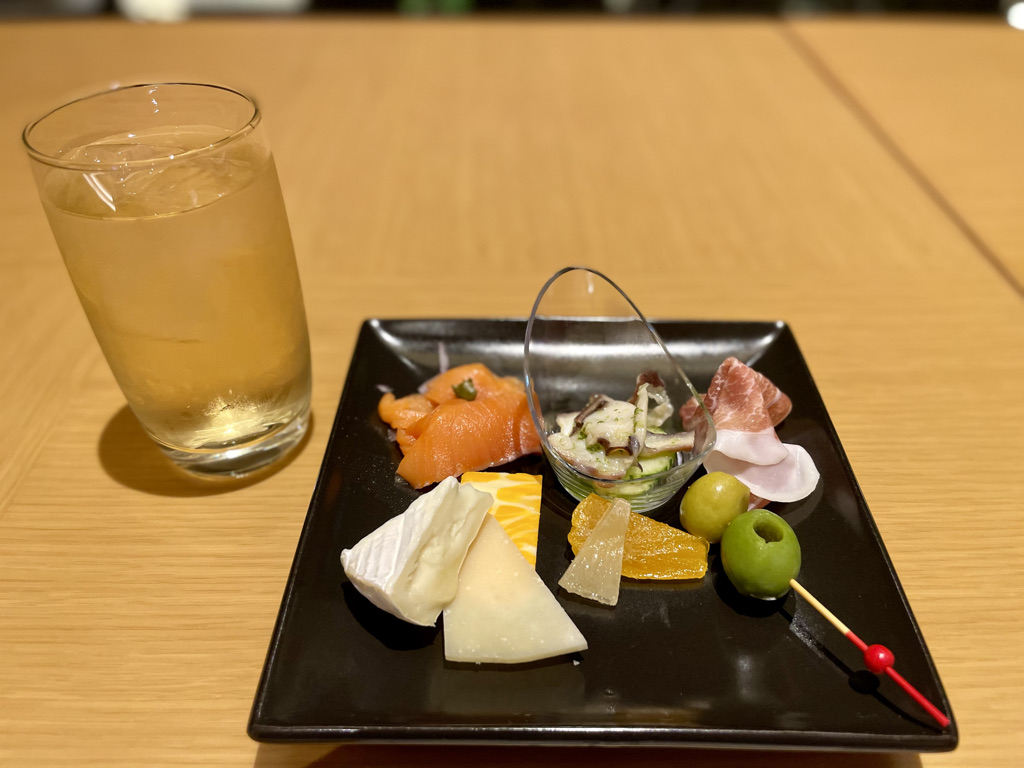 ザプリンスさくらタワー東京 エグゼクティブラウンジ オードブルプレート