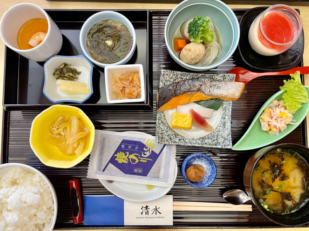 グランドプリンスホテル新高輪 和食清水の和朝食