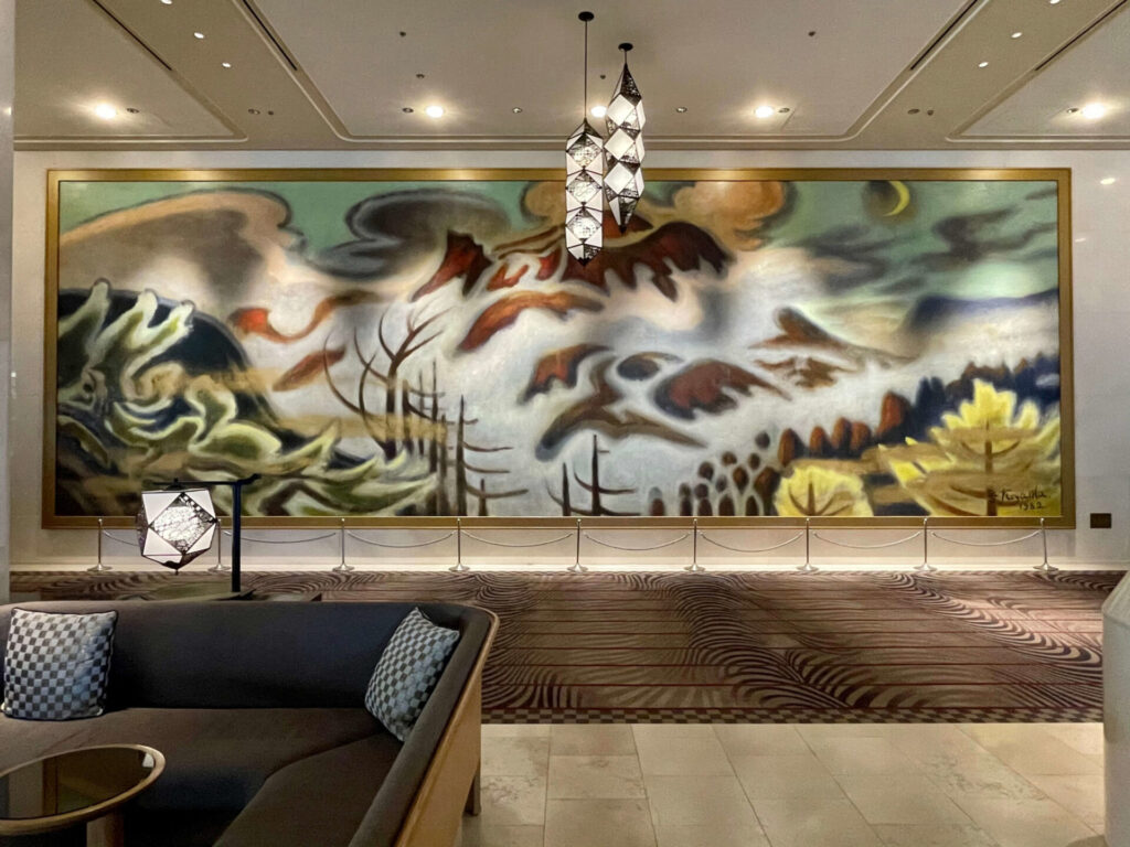グランドプリンスホテル新高輪 ロビーの絵画