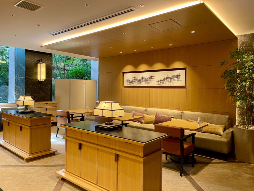 ザプリンスさくらタワー東京 エグゼクティブラウンジ ソファー席