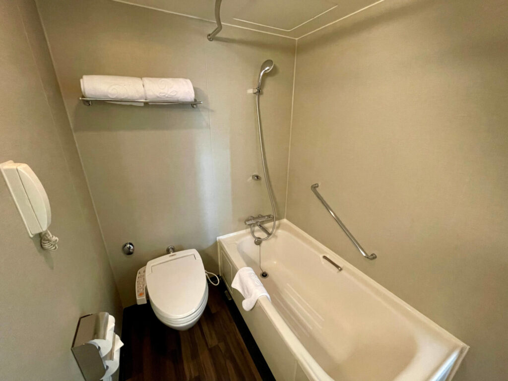 グランドプリンスホテル新高輪 クラブフロア客室のユニットバス