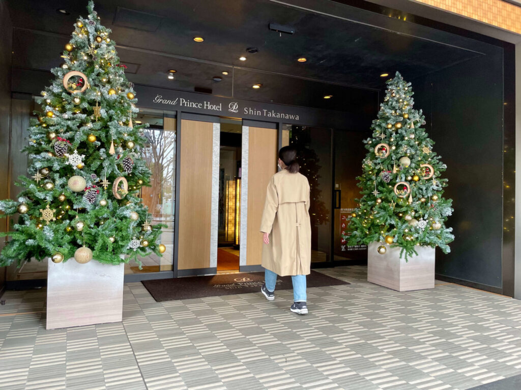 グランドプリンスホテル新高輪 ざくろ坂から入る