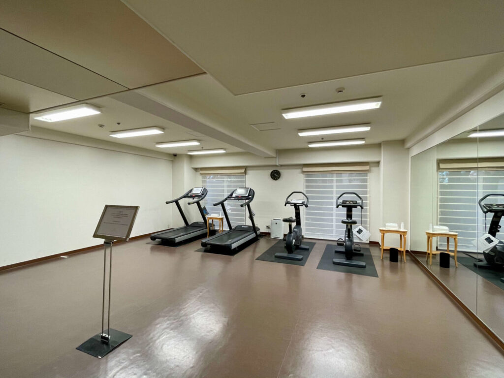グランドプリンスホテル新高輪 フィットネスルーム