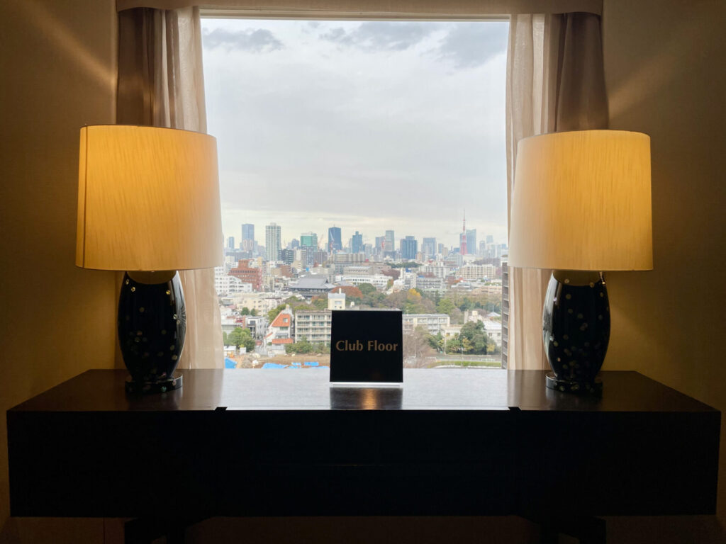 グランドプリンスホテル新高輪 東京タワー側の眺め