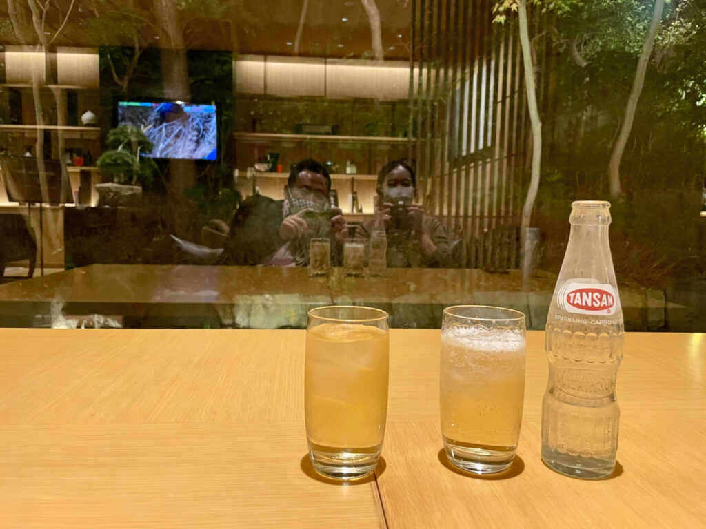 ザプリンスさくらタワー東京 エグゼクティブラウンジ ウイスキー水割りとハイボール