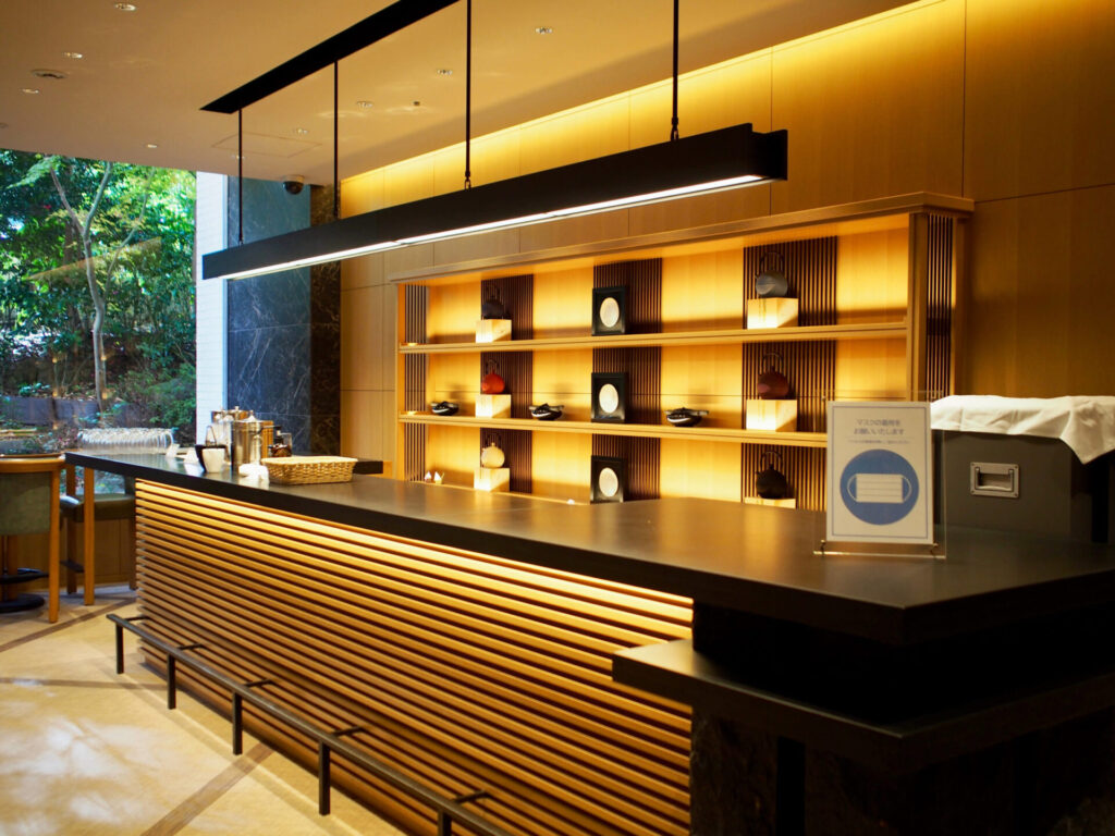 ザプリンスさくらタワー東京 エグゼクティブラウンジ バーカウンター