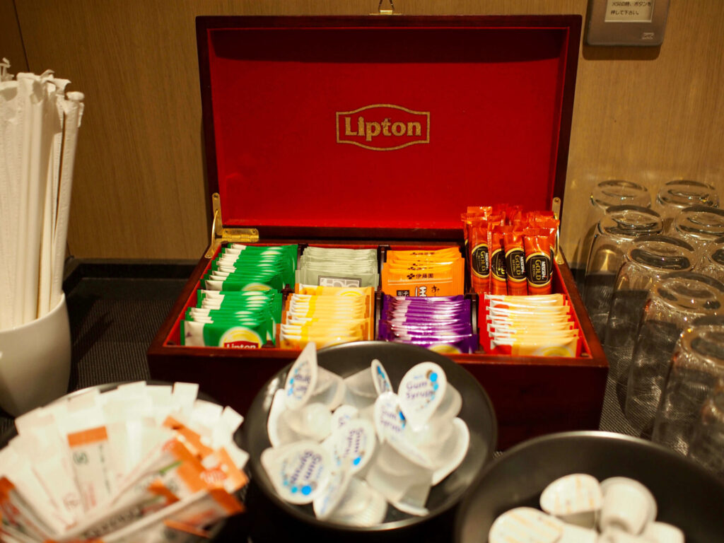 ザプリンスさくらタワー東京 エグゼクティブラウンジ ティーパック