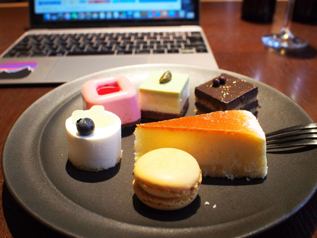 グランドプリンスホテル新高輪 クラブラウンジ ティータイムの様子 2日目