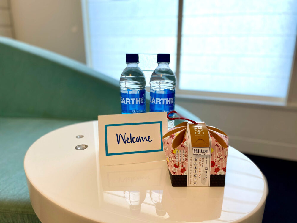ヒルトン東京ベイ セレブリオ キングルーム ウェルカムギフト