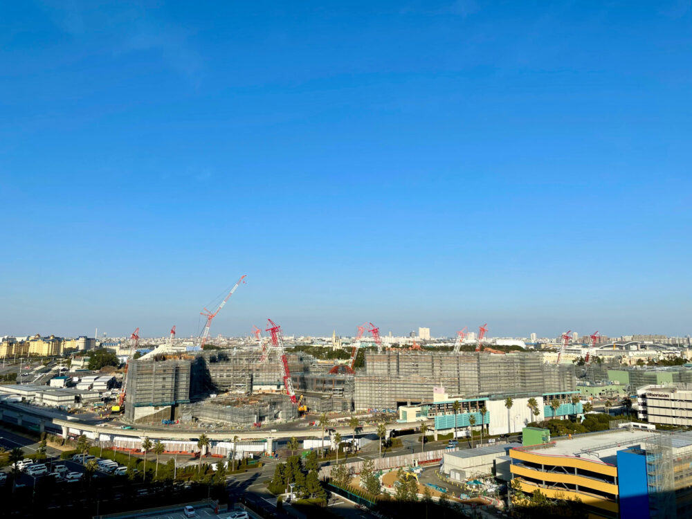 ヒルトン東京ベイ セレブリオ キングルーム パークビューの眺望