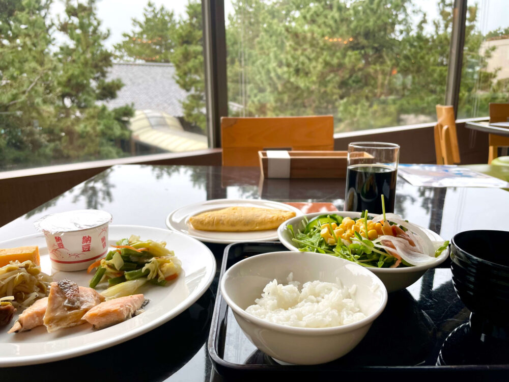ヒルトン東京ベイ フォレストガーデン 夫の朝食2日目