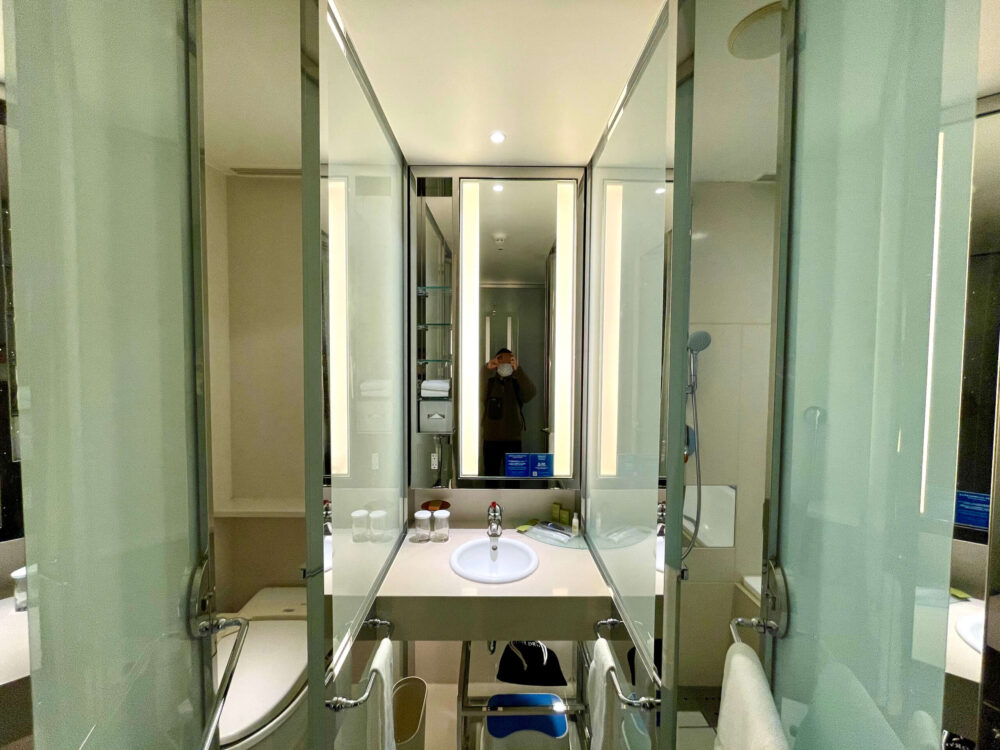 ヒルトン東京ベイ セレブリオセレクト バス トイレ 洗面台