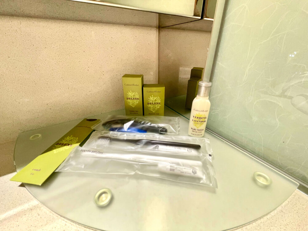 ヒルトン東京ベイ セレブリオセレクト 洗面台 アメニティ