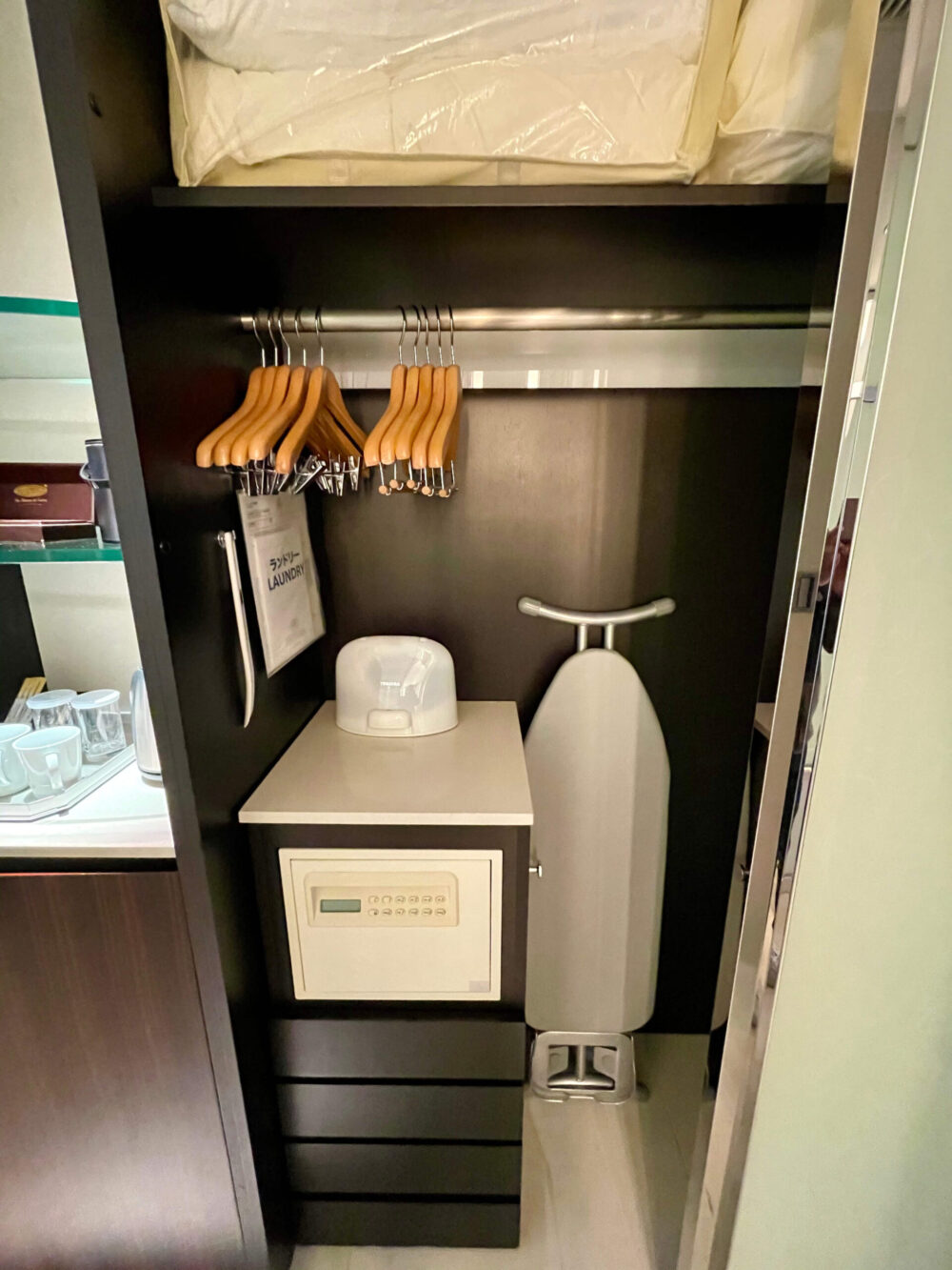 ヒルトン東京ベイ セレブリオセレクト クローゼット