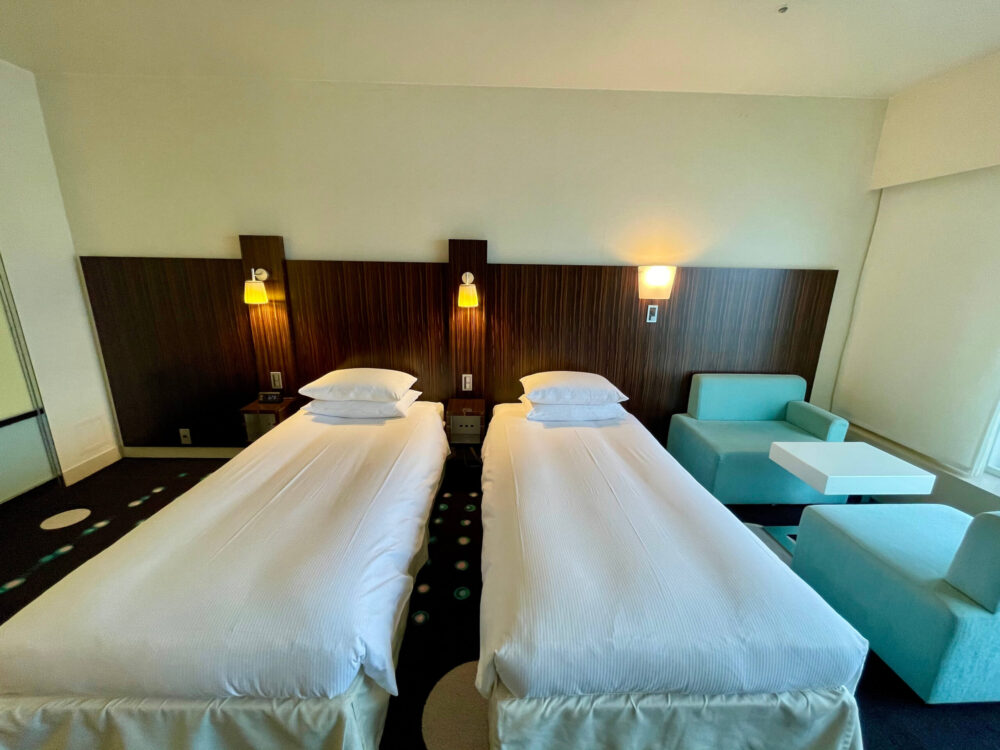 ヒルトン東京ベイ セレブリオセレクト ツインルーム ベッド