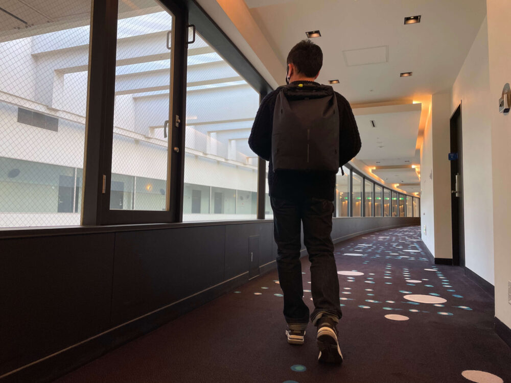 ヒルトン東京ベイ セレブリオフロアの廊下