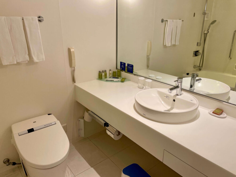 ヒルトン東京ベイ セレブリオ キングルーム 洗面台