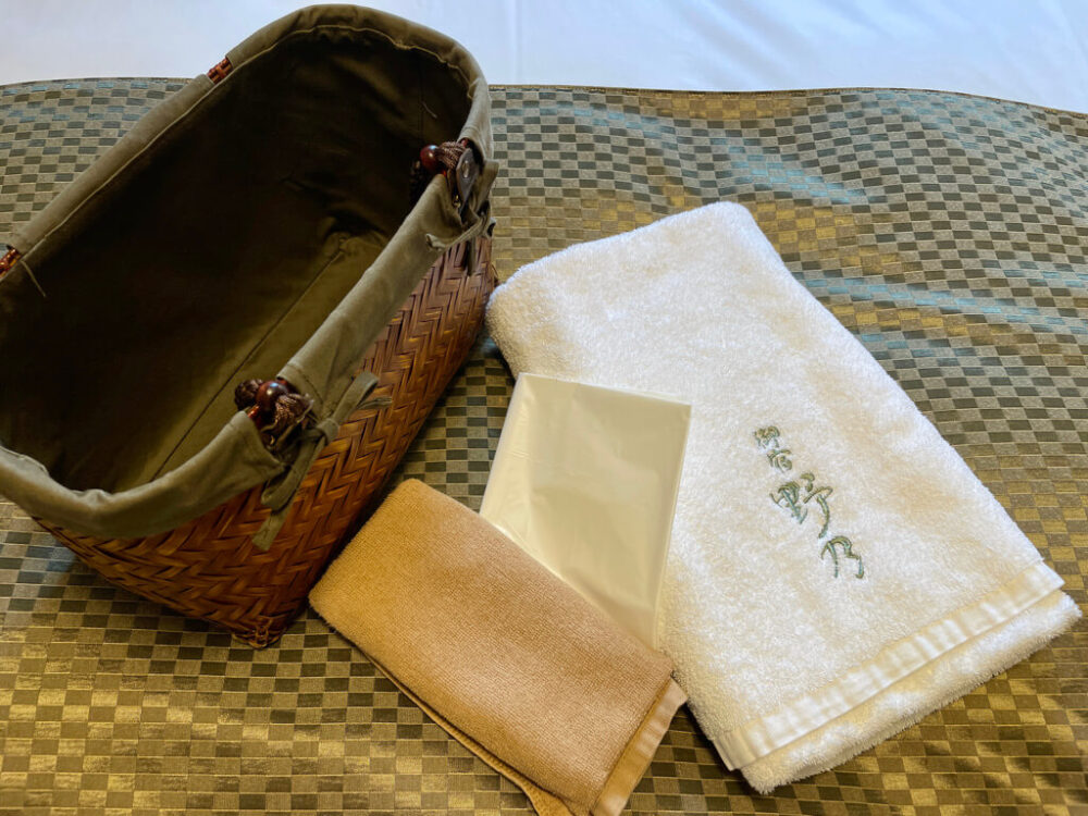 野乃浅草 温泉籠の中身