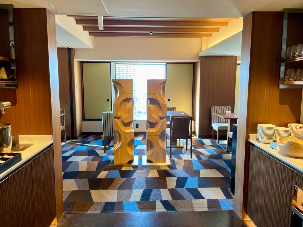 ヒルトン東京 エグゼクティブラウンジ 入口