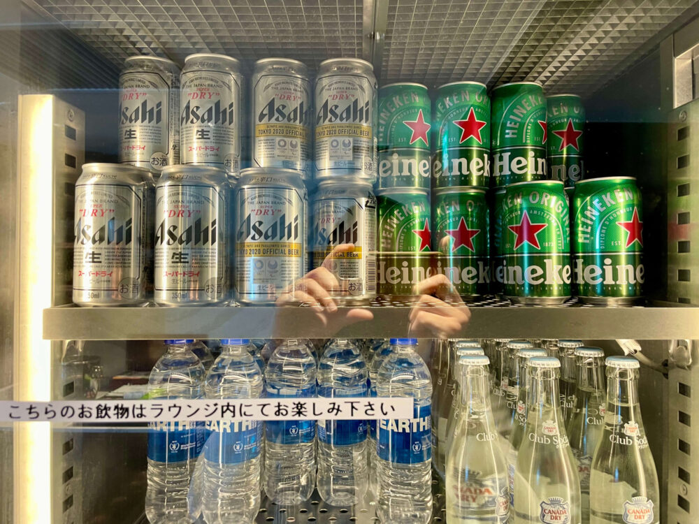 ヒルトン東京 エグゼクティブラウンジ ビール