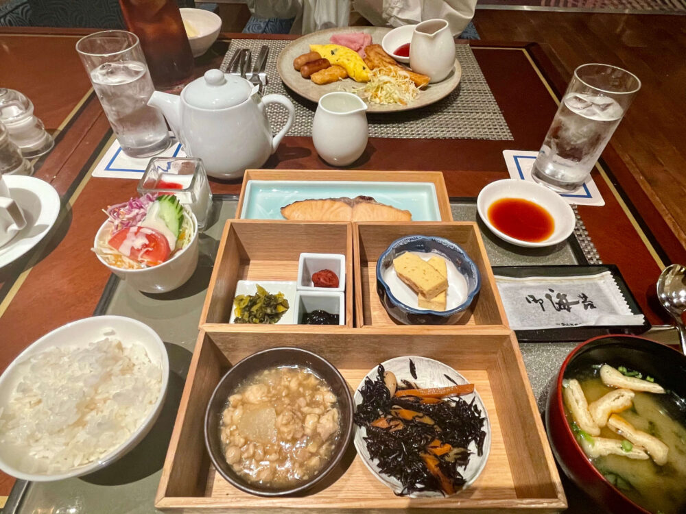ヒルトン東京 マーブルラウンジの和朝食