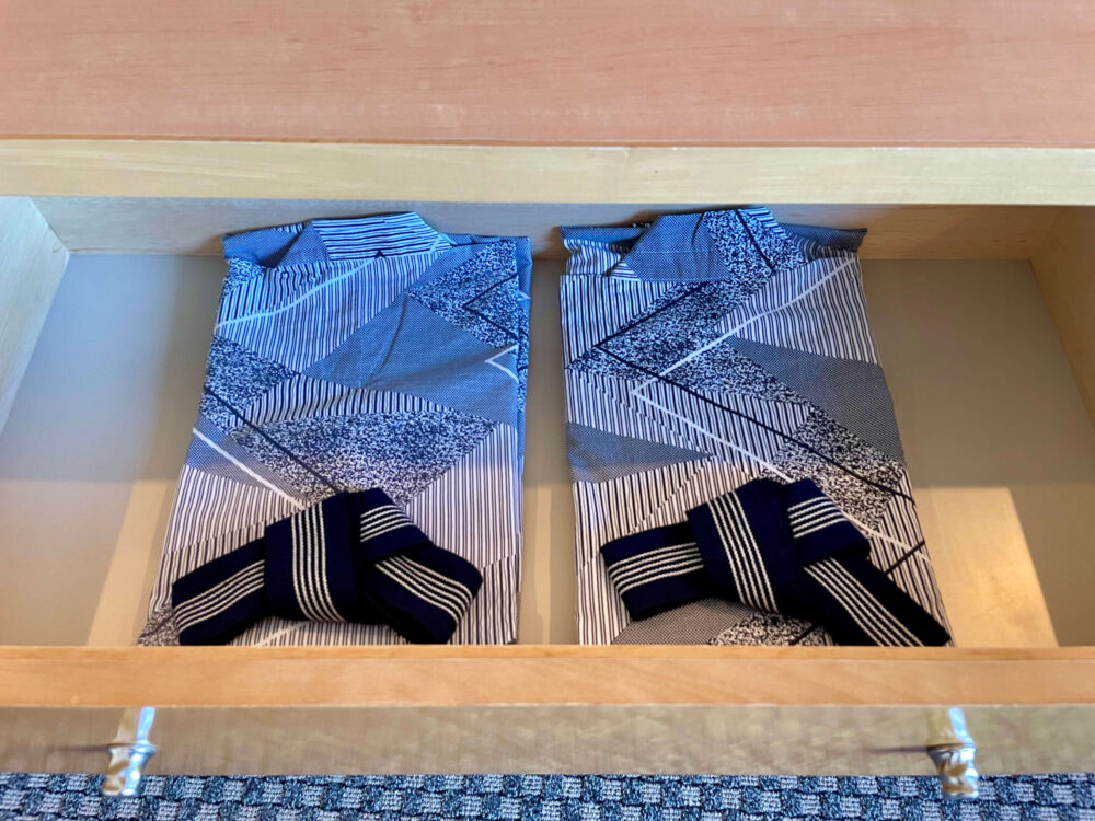 ヒルトン成田 クイーンデラックスルーム 浴衣