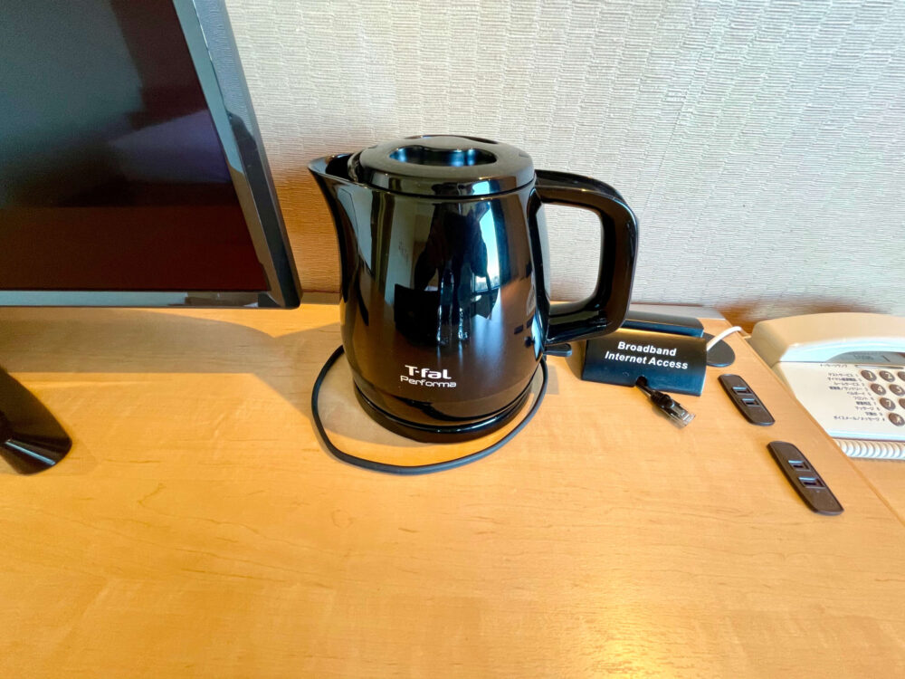 ヒルトン成田 ケトル ティファール