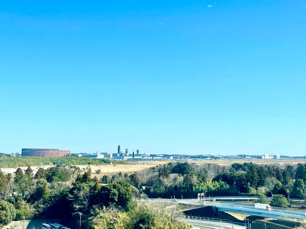 ヒルトン成田 クイーンデラックスルーム エアポートビュー