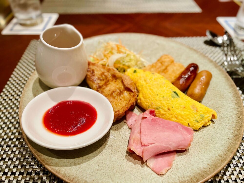 ヒルトン東京 マーブルラウンジの洋食 その1