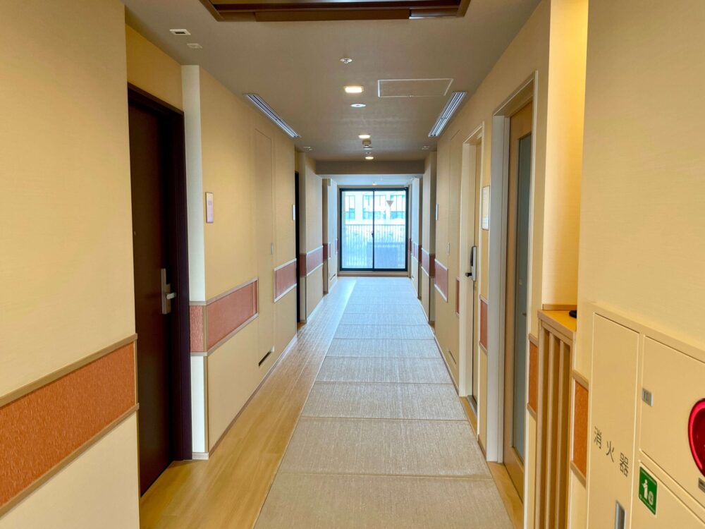 御宿野乃 浅草 客室への廊下