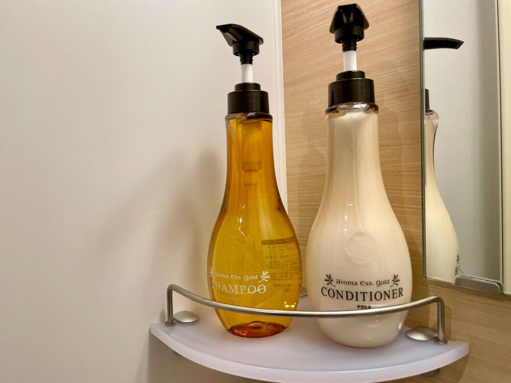 御宿野乃 浅草 バスアメニティはポーラ