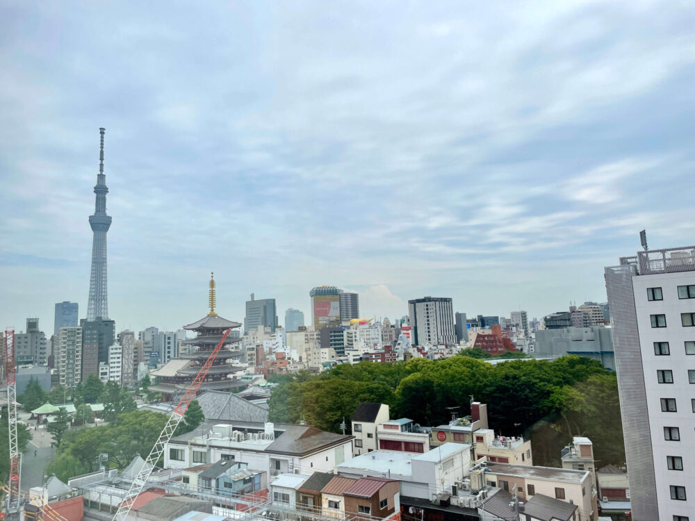 御宿野乃 浅草 御宿野乃 浅草 客室からの眺望