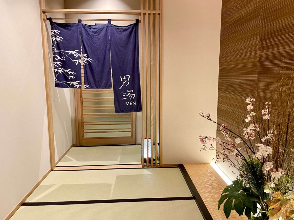 御宿野乃 浅草 男湯の入口