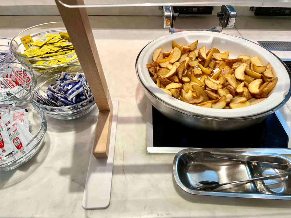 ヒルトン成田 朝食ブッフェ フライドポテト