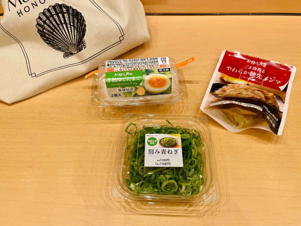 御宿 野乃 浅草 夜鳴きそばオーダー用トッピング