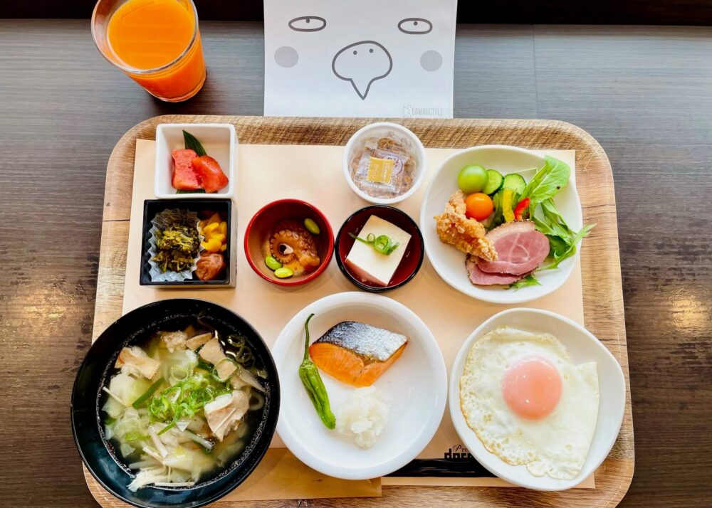 ドーミーインpremium博多 妻の朝食 その1