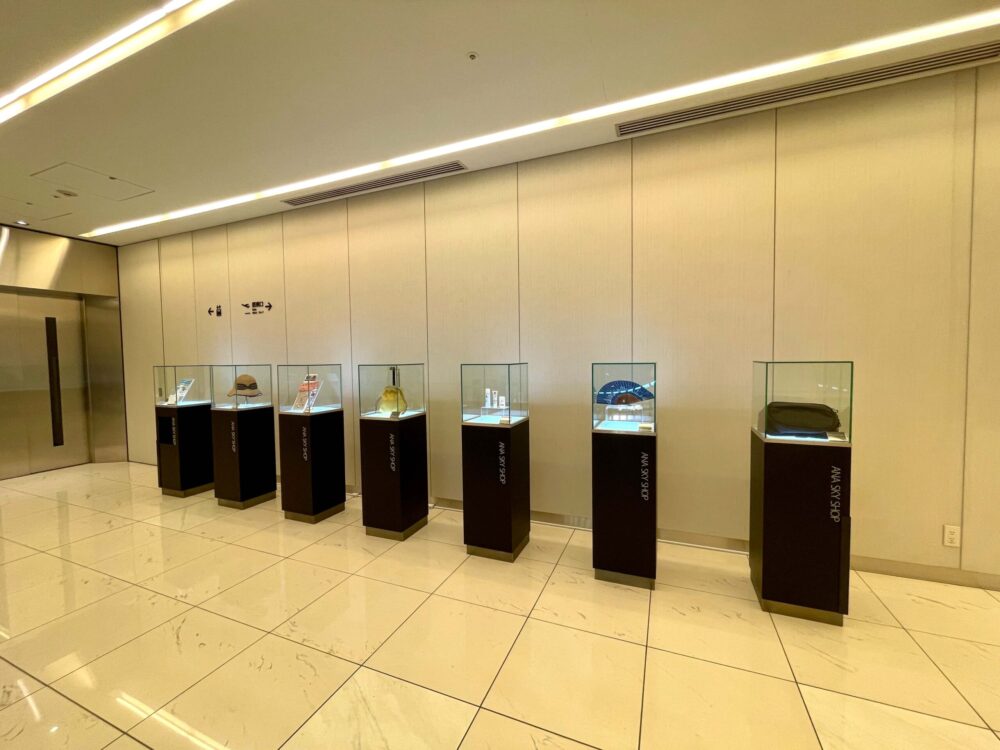 羽田空港 ANAラウンジ(本館南) エスカレーター手前