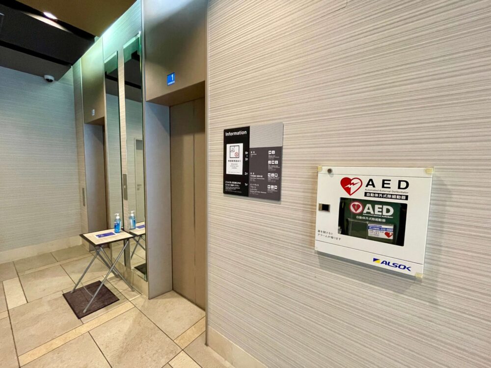 ドーミーインpremium博多 エレベーターホール