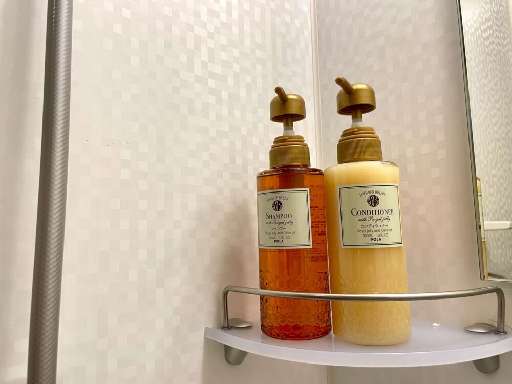 ドーミーインpremium博多 シャンプーとリンスはポーラ