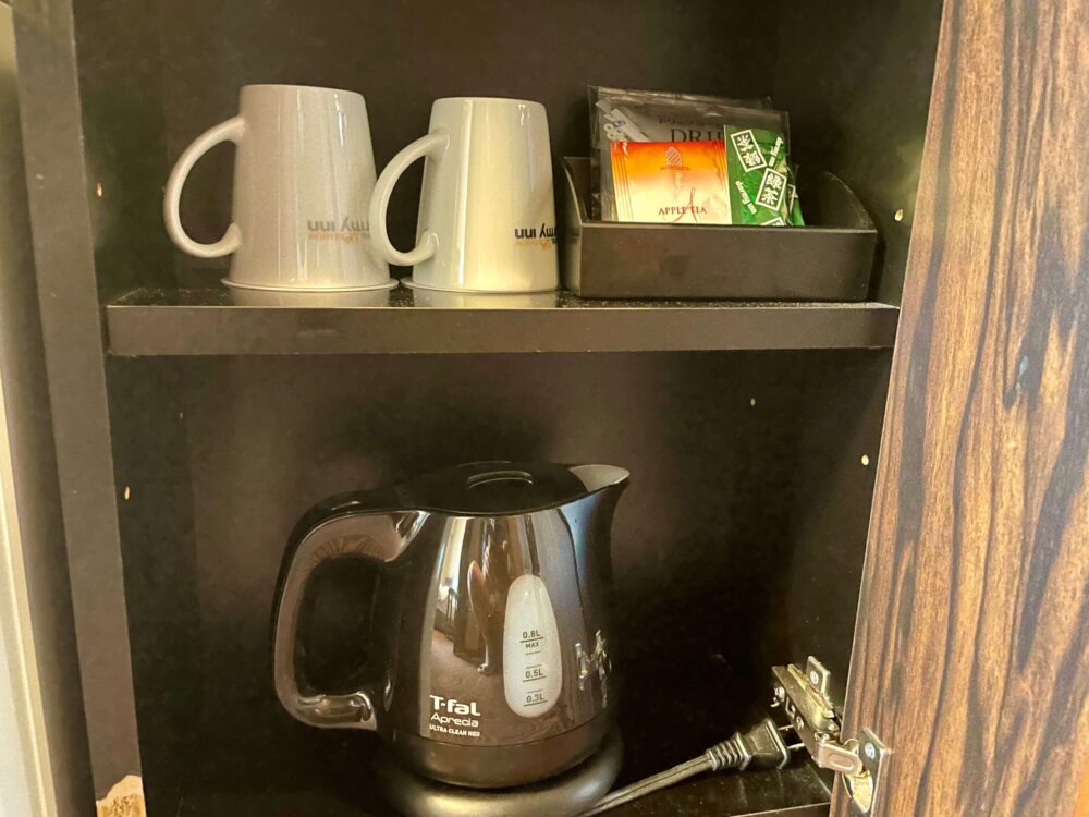 ドーミーインpremium博多 ケトルとお茶セット