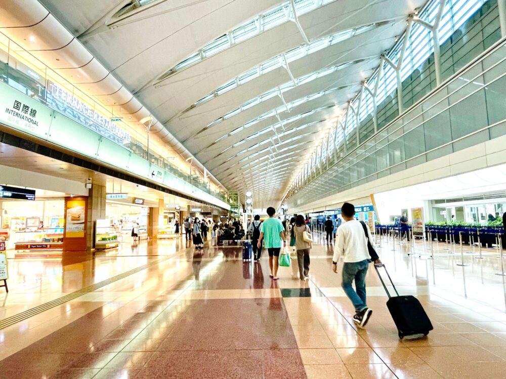羽田空港 第2ターミナルの様子