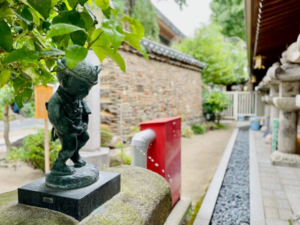 櫛田神社 境内の様子 その1