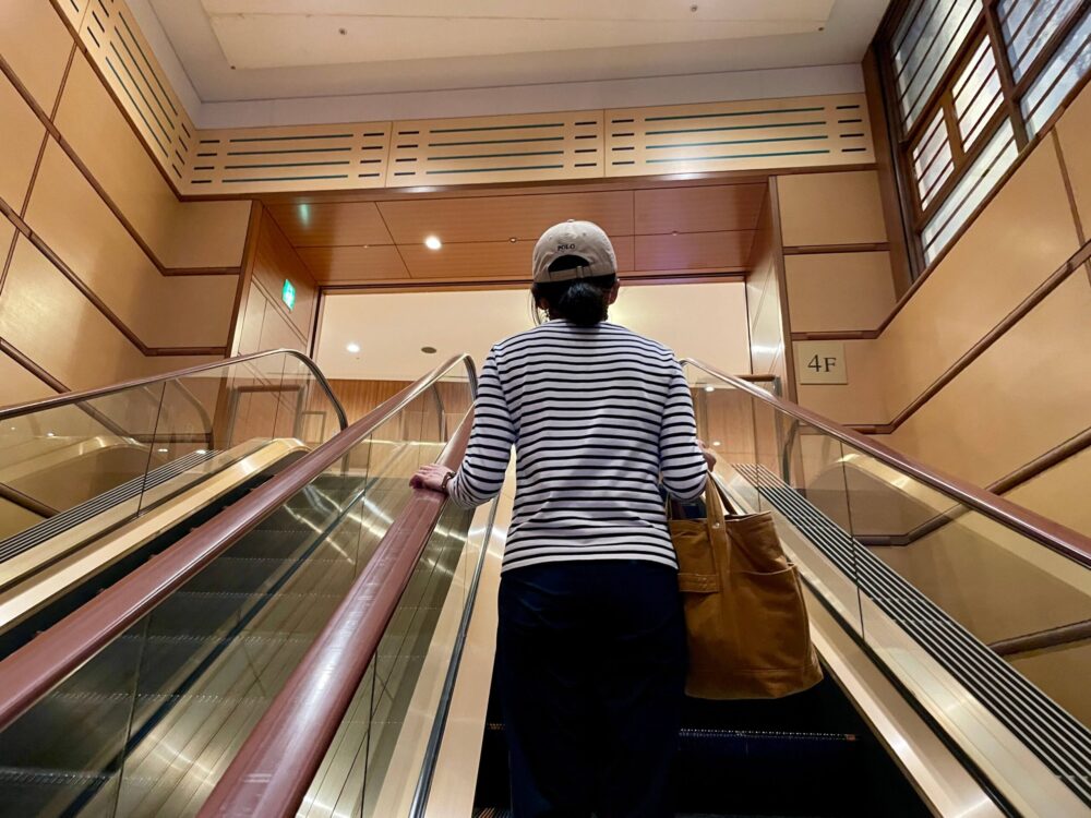 ヒルトン福岡シーホーク ロビーへのエレベーター