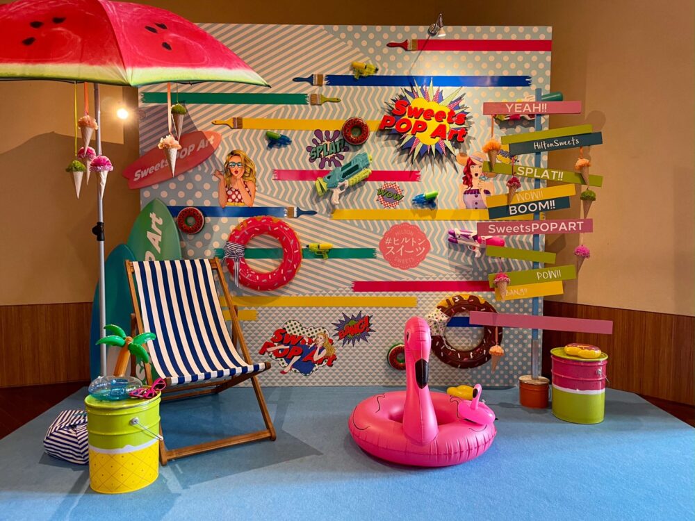 ヒルトン福岡シーホークのsweets POP Art