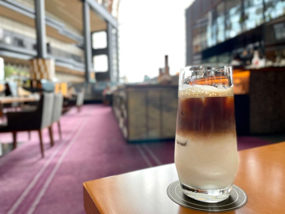 ヒルトン福岡シーホーク カフェラテ