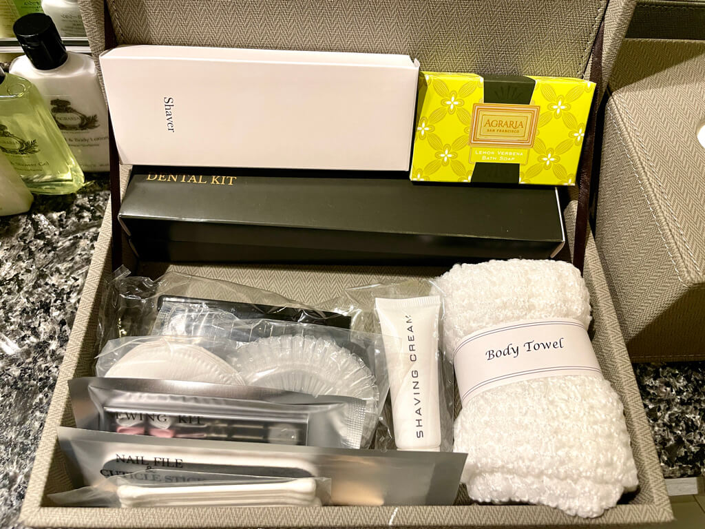 インターコンチネンタル東京ベイ エグゼクティブルーム アメニティ