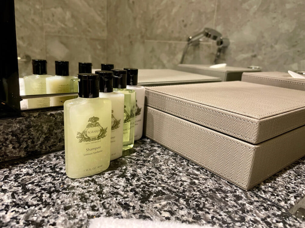 インターコンチネンタル東京ベイ エグゼクティブルーム バスアメニティ