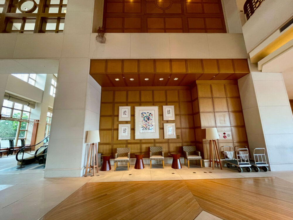 ヒルトンお台場 ロビーの雰囲気