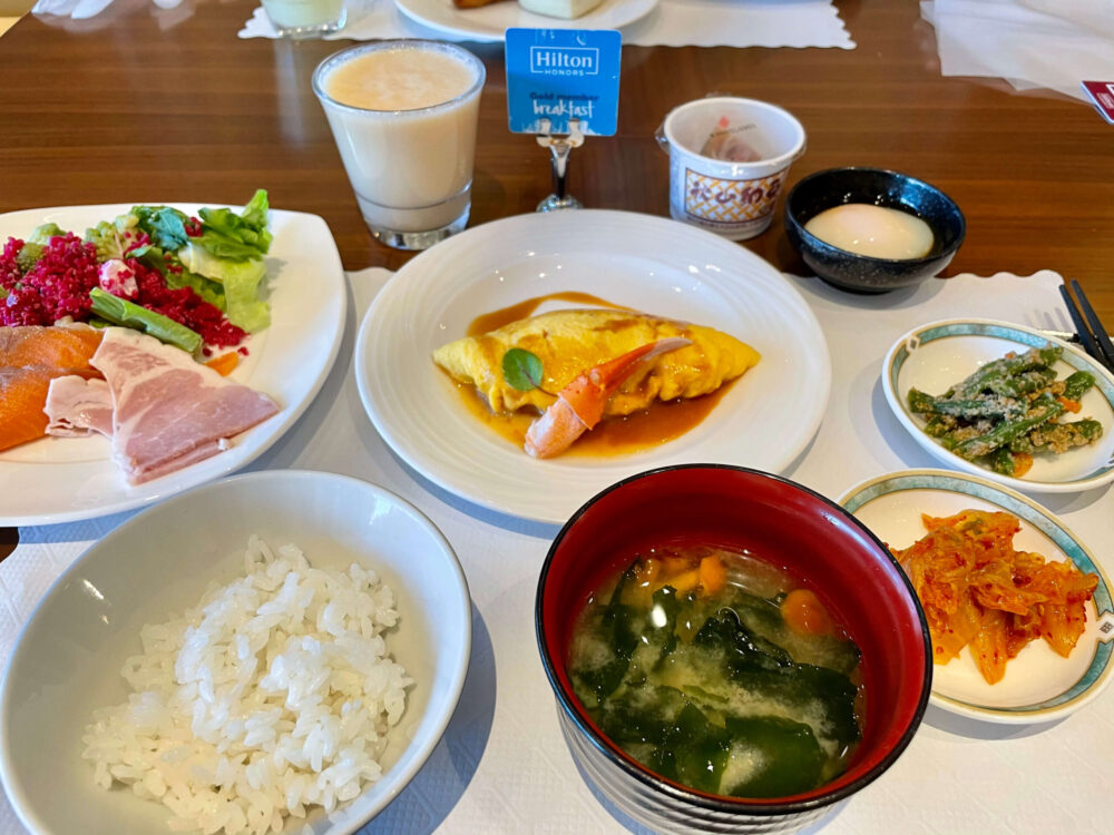 ヒルトンお台場 朝食 食べたもの