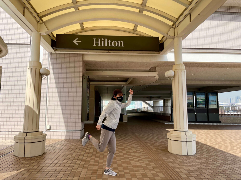 旅ラン ヒルトンお台場 スタート